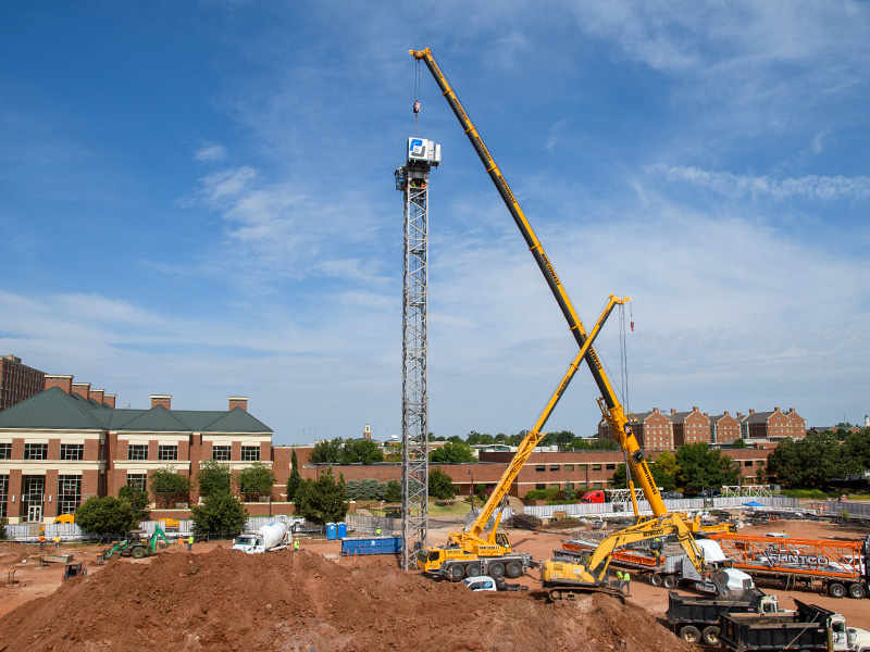 crane installation