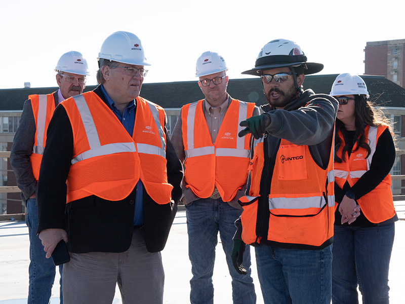 Tour of the New Frontiers roof