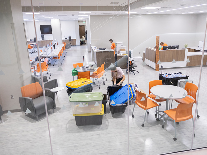 Moving into Student Success Center