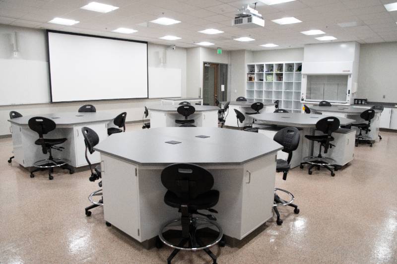 Teaching classroom in Agricultural Hall