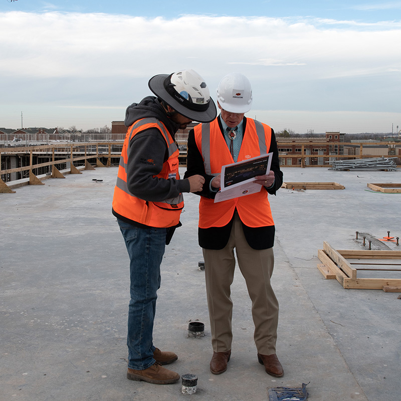 Construction tour